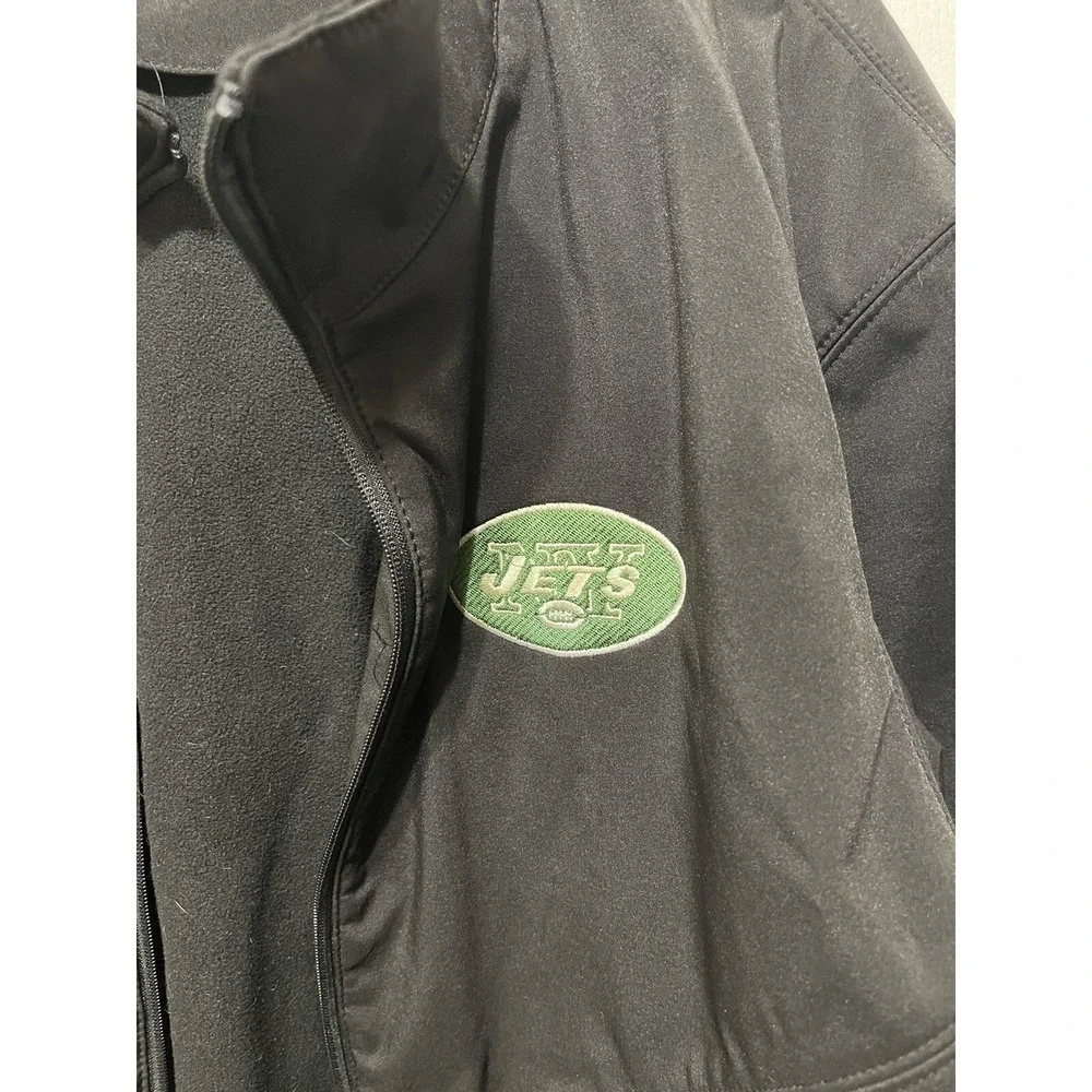 New York Jets Jacket XL  - Closing Wrist See Pics - NFL